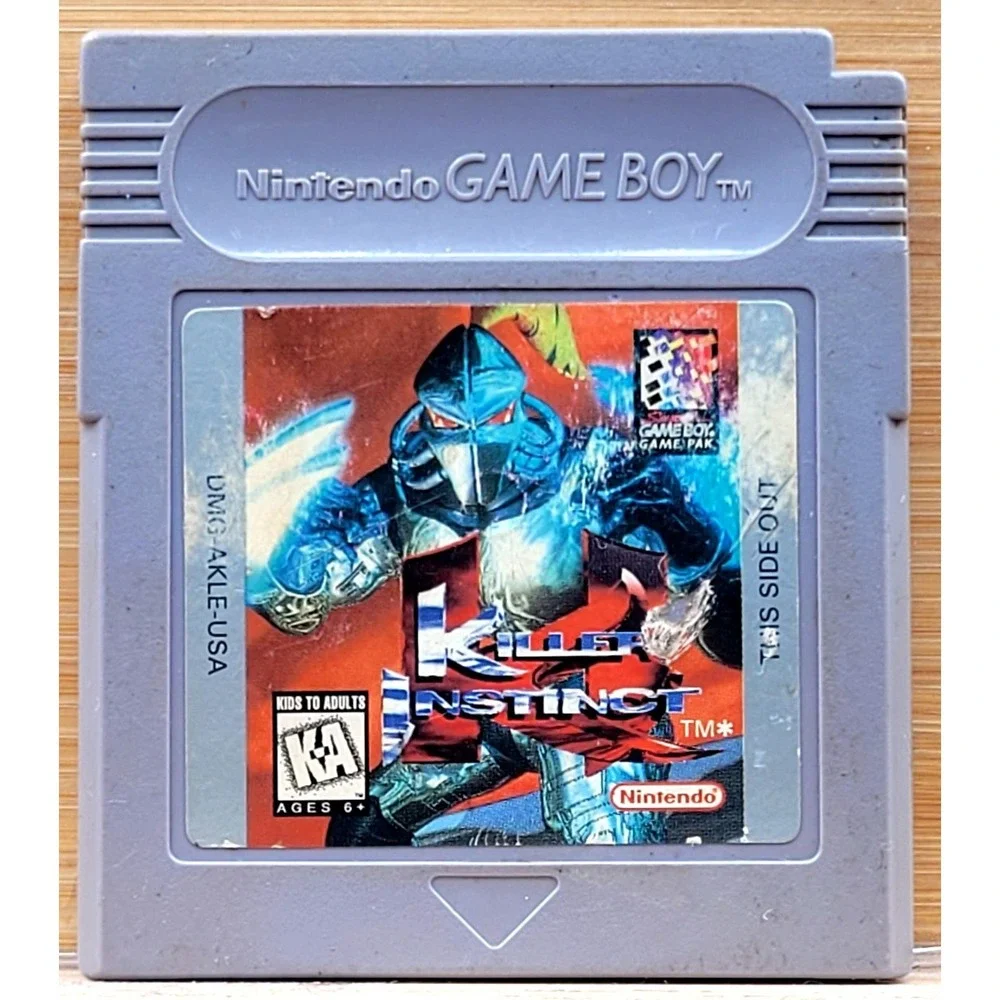 Killer Instinct (Nintendo Game Boy, 1995)‎ GAME CART ONLY
